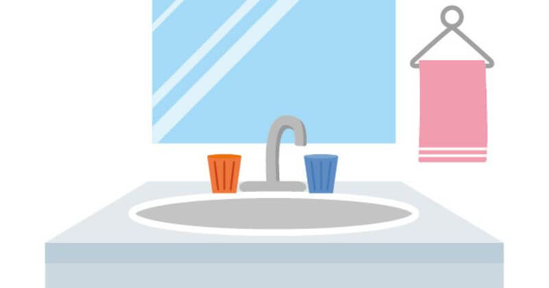 洗面所水栓交換を紹介する記事です