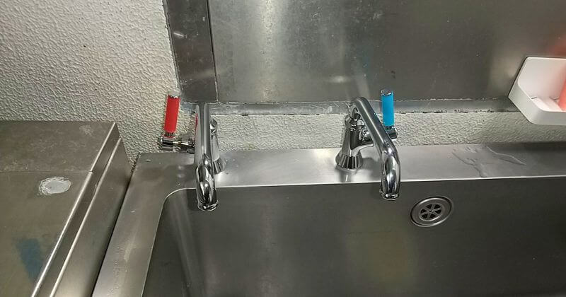 ハンドルをレバー式に組み替えた状態