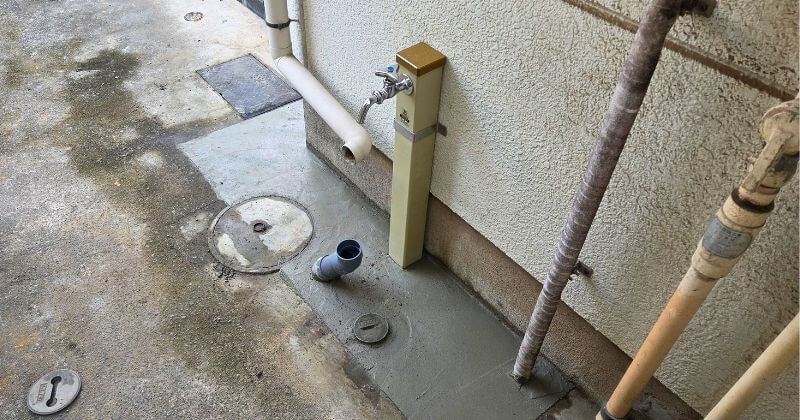コンクリートの復旧状況