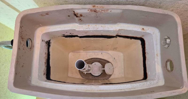 トイレタンクを取り付けた状態
