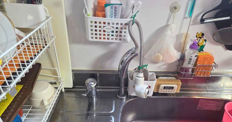 キッチン水栓交換前