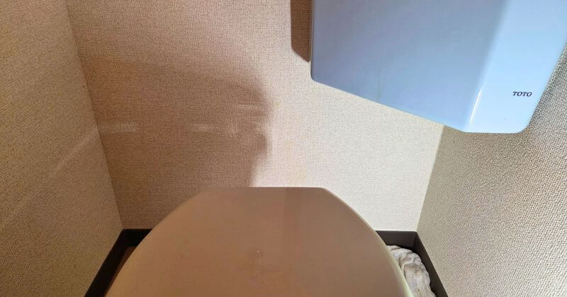 洗浄管を取り外した状態