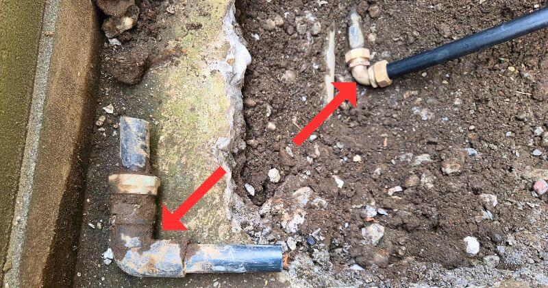 漏水場所と修理状況