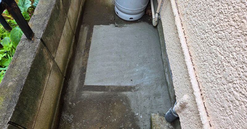 コンクリートの復旧状況