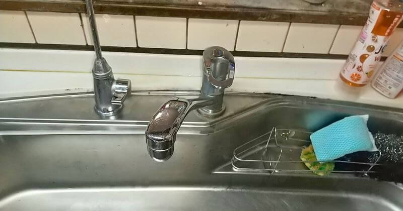 キッチン水栓交換前