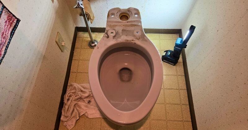 タンクを取り外した状態