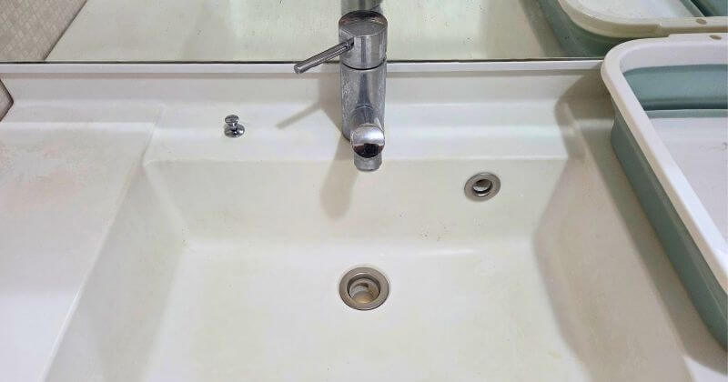 排水金具交換後のボウル面