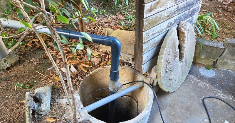 排水ポンプ交換前