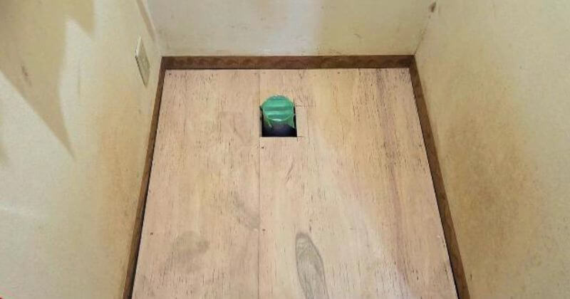 床の張替え状況