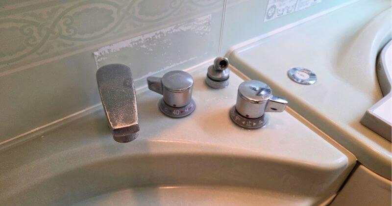 シャワーホースの接続前